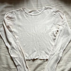 brandy melville pink long sleeve